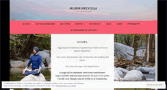 Desktop Screenshot of murmureyoga.com